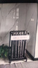 古達商用雨傘架酒店大堂通用帶鎖頭定制logo商標鐵藝烤漆雨傘收納架 加高12頭+12把27寸雙八骨傘 曬單實拍圖
