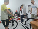 喜德盛山地自行車黑客500 X6鋁合金車架27.5大輪徑 油壓碟剎 白/灰黑17寸 曬單實(shí)拍圖