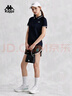 卡帕（Kappa）復(fù)古運動短袖女夏簡約運動polo衫休閑半袖T恤K0E42PD01D 曬單實拍圖