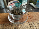 SUSHI CERAMICS蓋碗輕奢水晶玻璃三才蓋碗綠松石茶碗功夫茶具150ml  ROLANDO系列 曬單實(shí)拍圖