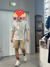 森馬（Semir）森柔牛仔|商場(chǎng)同款牛仔襯衫男2025夏季短袖襯衣涼感103325104101 曬單實(shí)拍圖