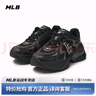 MLB男女情侶運動跑鞋網(wǎng)面老爹鞋 洛杉磯道奇隊/黑色 43 曬單實拍圖