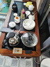 瓷牌茗茶具羊脂玉功夫茶具套裝家用客廳新中式高檔會(huì )客泡茶套組禮盒裝送禮 《藍彩牡丹》羊脂玉茶具15件套 曬單實(shí)拍圖