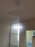 惠普全光譜LED護眼床頭臥室燈現代簡約長條單頭吊燈中山燈具包安裝 曬單實拍圖