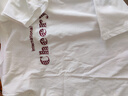 快魚(yú)圓領(lǐng)字母印花短袖T恤女款2025年夏季新款合體正肩甜美少女t恤上衣 白色15T5038 M 曬單實(shí)拍圖