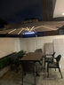 藤朝家具（Teng chao jia ju）戶外遮陽傘太陽能傘露天臺花園庭院傘大型擺攤家用室外羅馬傘 雙桿】經(jīng)典:3米配400斤（雙色） 曬單實(shí)拍圖