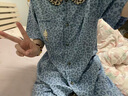 野獸派家居（tbh）三麗鷗Hello Kitty天絲棉家居服套裝可外穿睡衣 短款 牛仔豹紋 S 曬單實(shí)拍圖
