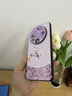 魔巖【國潮支架殼】適用華為mate60pro手機殼Mate70Pro+皮紋50pro高級女款鏡頭全包防摔40保護套帶掛繩 皮紋殼-玉蘭口袋紫-贈短紫繩 華為Mate60Pro/Pro+ 曬單實拍圖