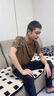 鵲笙潮牌印花短袖t恤男士2025新款男款半袖大碼夏季圓領(lǐng)時(shí)尚男裝體恤 黑色+卡其【冰絲兩件】 XL 【建議115-130斤】 曬單實(shí)拍圖