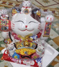 侑家良品 12寸招財(cái)貓 客廳收銀臺(tái)招財(cái)擺件喬遷開(kāi)業(yè)禮物自動(dòng)搖手大號(hào)發(fā)財(cái)貓 曬單實(shí)拍圖