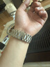 積優(yōu)（JEAYOU）鋼帶適用浪琴表帶鋼帶漢密爾頓表鏈男阿瑪尼天王卡西歐依波海鷗美度手表帶天梭精鋼表帶 曬單實(shí)拍圖
