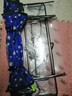 季禮信電動(dòng)車(chē)雨棚蓬新款可折疊伸縮摩托車(chē)遮陽(yáng)棚遮雨傘防曬雨遮陽(yáng)傘不查 藍圓點(diǎn)【前檔折疊棚】免組裝 快拆支架【有鏡】后視鏡下安裝 曬單實(shí)拍圖