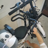京川旭自行車兒童座椅前置單車山地車公路車安全座椅兒童座椅帶娃帶小孩 黑色升級版【扶手腳踏圍欄】 曬單實拍圖