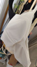 ubras無尺碼舒服蕾背心蕾絲文胸罩性感內衣女白標準 曬單實拍圖