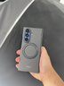 智父榮耀magic v3手機(jī)殼v3新款折疊屏電鍍真皮保護(hù)套華為magicv3鉸鏈全包超薄防摔honor高級(jí)奢華男外殼 【絨黑色-高清款】輕奢手感*殼膜一體 榮耀Magic V3 曬單實(shí)拍圖