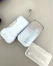 usmile笑容加沖牙器 洗牙器牙齒沖洗器 伸縮便攜式?jīng)_牙器C10S晴山藍2.0 曬單實拍圖