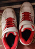 雙魚(yú)（DOUBLE FISH）乒乓球鞋男女兒童專(zhuān)業(yè)室內童鞋防滑透氣訓練運動(dòng)鞋 熱力紅 29（鞋內長(cháng)190mm） 曬單實(shí)拍圖