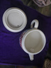 青花龍魚(yú)茶壺國風(fēng)漢瓦壺單壺高檔泡茶功夫茶具復古貼花大號壺 魚(yú)躍龍門(mén)漢瓦壺 曬單實(shí)拍圖