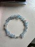 天然水晶碎石手環(huán)海藍(lán)寶紫水晶黃水晶隨形時尚原創(chuàng)女士款手串飾品 XY23080海藍(lán)寶碎石手環(huán) 曬單實拍圖
