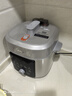 美的（Midea）小飛俠沸騰濃香雙模式電壓力鍋0氟0涂層雙膽高壓鍋5L智能預(yù)約家用煲湯4-6人煮飯煲E5825N輕音泄壓 曬單實(shí)拍圖