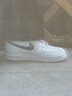 耐克NIKE男子休閑板鞋空軍一號 AIR FORCE 1運動(dòng)鞋HQ2037-004黑灰40 曬單實(shí)拍圖