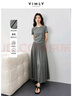 梵希蔓簡(jiǎn)約設(shè)計(jì)感套裝裙女2025年夏新款T恤半身裙夏裝搭配一整套兩件套M 曬單實(shí)拍圖