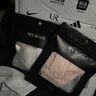 mybody商場同款內(nèi)褲女性感蕾絲鏤空防夾臀低腰三角褲女 白色 M 曬單實(shí)拍圖