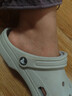 卡駱馳（crocs）經(jīng)典Clog檀健次同款洞洞鞋男女鞋涼鞋拖鞋涼拖 10001-1FT M8W10 曬單實(shí)拍圖