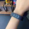 迪士尼學(xué)生新款防水運動(dòng)手環(huán)手表多功能校園起床鬧鐘初中生考試電子手表 黑色 18mm 曬單實(shí)拍圖