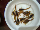 蝎子油炸全蝎沂蒙山活蝎子食品現(xiàn)炸十足全蝎開袋即食中藥食用藥用 50只成年蝎【5到6厘米】香辣味 曬單實(shí)拍圖