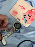 laipute護士表掛表電子數(shù)字考試表學生男女簡約定制防水胸表刻字護士懷表 銀色夾子款 曬單實拍圖