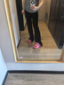 :CHOCOOLATE it冰絲微喇褲女夏季2025新款高腰休閑垂感運(yùn)動(dòng)喇叭褲 黑色長(zhǎng)褲 M 曬單實(shí)拍圖