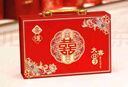 June bride加厚彩禮箱禮金箱結(jié)婚用品定親訂婚聘禮提親彩禮盒紅色錢箱6-12萬 曬單實拍圖
