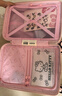 銀座Hello Kitty 凱蒂貓正版聯(lián)名行李箱20英寸小型旅行箱萬向輪拉桿箱 曬單實拍圖