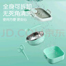 小皮嬰兒寶寶米粉專用量勺米粉勺密封罐 米粉罐 輔食碗嬰兒輔食工具 多功能外出碗 曬單實(shí)拍圖