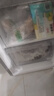 奧克斯（AUX）實(shí)標125升家用雙兩門(mén)電冰箱大容量節能宿舍租房寢室用上冷藏下冷凍小型冰箱BCD-125K160L珍珠白 星河灰 曬單實(shí)拍圖