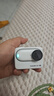影石（Insta360）GO 3S 4K 拇指相機(jī) instax360go3s Vlog騎行親子寵物運(yùn)動(dòng)相機(jī)防水防抖攝影攝像機(jī)口袋相機(jī)運(yùn)動(dòng)相機(jī) Vlog創(chuàng)作套裝 靈動(dòng)白128G 官方標(biāo)配 曬單實(shí)拍圖