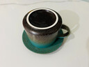 窯變陶瓷咖啡杯套裝馬克杯下午茶杯子拿鐵杯創(chuàng  )意復古簡(jiǎn)約咖啡杯 【禪風(fēng)黑】 禮盒裝 曬單實(shí)拍圖