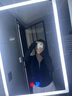 蕉下（beneunder）防曬衣女防紫外線外套短款辣妹立領(lǐng)修身AL819漫暮黑L 曬單實(shí)拍圖
