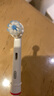 歐樂B（Oral-B）電動牙刷成人P4000深度清潔牙齦按摩3D聲波旋轉擺動P系列圓頭送男友送女友情侶送禮七夕節(jié)禮物 P4000 櫻花白+【6支適配刷頭】 曬單實拍圖