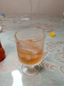 幾物森林 玻璃杯葡萄酒杯熱紅酒杯高腳杯雞尾酒香檳高顏值ins風(fēng) 豎紋2只裝 曬單實(shí)拍圖