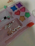 親巴貝公主化妝包玩具DIY兒童手工制作換裝貼紙書3-6歲女童女孩生日禮物 曬單實(shí)拍圖