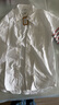 湯姆 布朗（THOM BROWNE）【七夕】男士白色棉質(zhì)四條紋織帶長袖襯衫 MWL395A F0313 100 4 曬單實拍圖