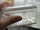 Imakara肥皂起泡盒肥皂盒瀝水洗衣皂盒肥香皂盒香皂袋起泡網(wǎng)大號置物架架 日本高檔家用雙層帶蓋透明洗衣盒 曬單實拍圖