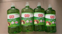 立白茶籽洗潔精1kg*4瓶99%除菌高效去油除味寶寶餐具果蔬適用食品可用 曬單實拍圖
