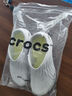 CORCS CROCS卡旋風(fēng)波波洞洞鞋男沙灘鞋涼拖戶(hù)外涼鞋外穿輕便透氣拖鞋時(shí)尚男鞋 旋風(fēng)波波_大氣灰-1FT 42 /43 M9W11=42-430MM 曬單實(shí)拍圖