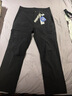 鳥家Rampart夏季百搭冰爽速干褲男運(yùn)動(dòng)登山褲軟殼休閑褲透氣 黑色 M【125-150斤】 曬單實(shí)拍圖