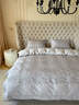輕奢高級感200支貢緞長(cháng)絨棉四件套純棉歐式臥室提花被套床上用品 法爾曼-灰【獨家聯(lián)名】 2.0m床單款四件套-被套220*240cm 曬單實(shí)拍圖