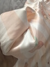 蕉內(nèi)蕉內(nèi)絲絲520Home女士涼感冰絲條紋超級(jí)市場(chǎng)短袖睡裙 曬單實(shí)拍圖