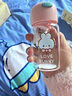 UOSO德國品質(zhì)口袋杯200ml150ml小巧迷你水杯可愛萌微型小號(hào) 萌趣手掌杯--淺粉 150ml 曬單實(shí)拍圖